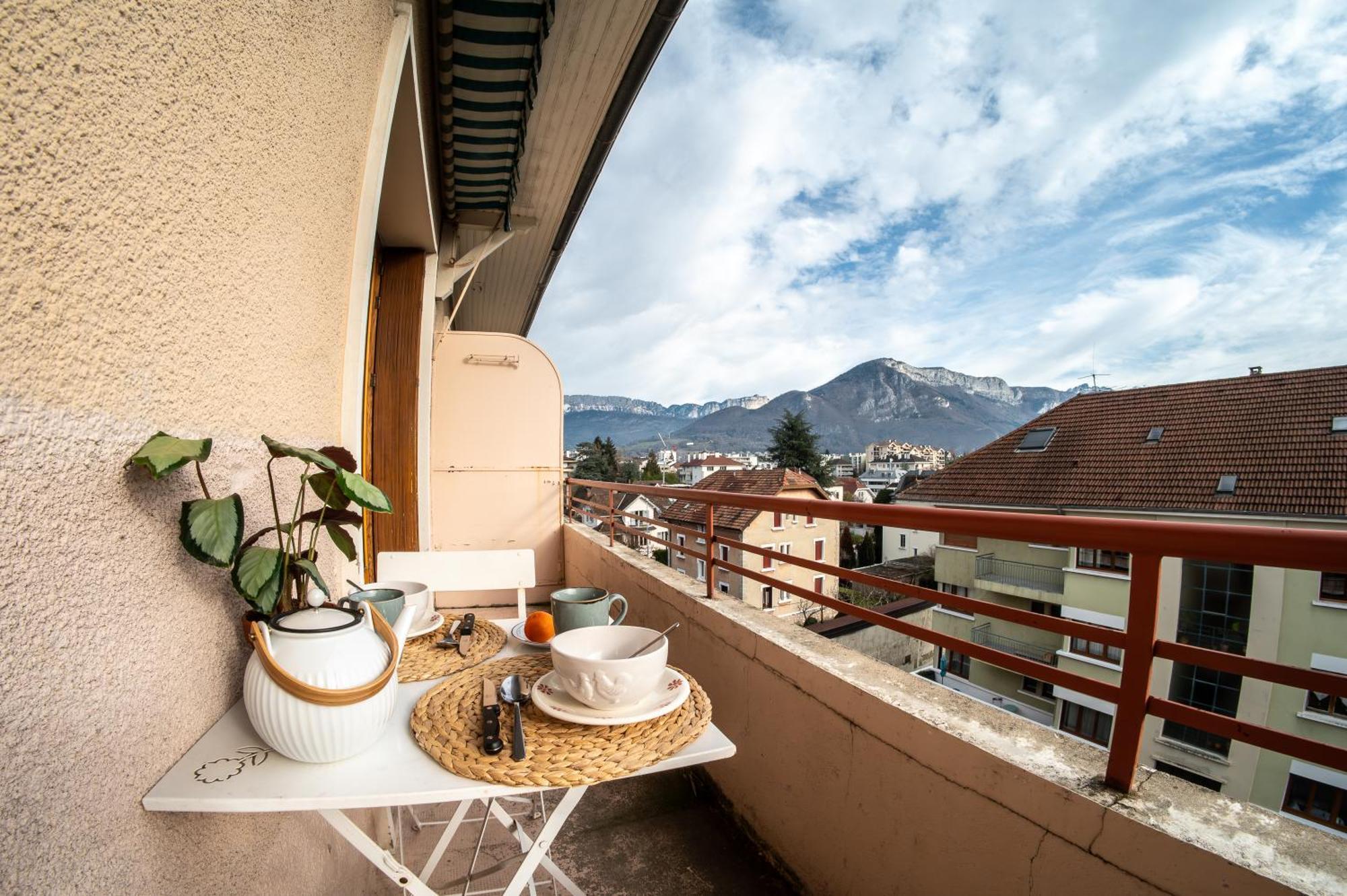 Les 3 Monts - Vue Panoramique Sur Les Montagnes Apartman Annecy Kültér fotó